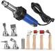 Hot Air Gun Pvc Heat Gun Hand Held Plastic Welder Heating Gun 110v 1600w Vinyl