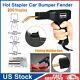 Hot Stapler Car Bumper Fender Fairing Welder Gun Plastic Repair Kit +200 Staples