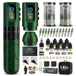 INKin Tattoo Gun Kit, Inkflexo Wireless Machine with 2.0mm Green