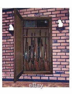 In The Wall Mirror Gun Cabinet Hardware Kit Mirror/ Framework Are Not Included