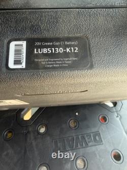 Ingersoll Rand IRTLUB5130-K12 20V Cordless Grease Gun Kit Brand New In Case