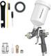 Inokraft D1 Lvlp Air Spray Gun Kit, 1.3mm Nozzle For Car & Diy Painting
