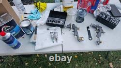 InoKraft D1 LVLP Air Spray Gun Kit, Paint Gun 1.3/1.5/1.7mm Nozzles Paint Sprayer