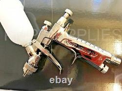 Iwata LPH-80 CHROME 1.2mm Spot Refinishing Kit Spray Gun + 250ml CUP