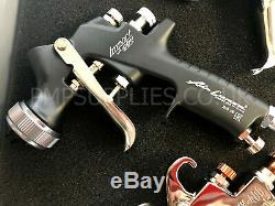 Iwata Triple Spray Gun Kit BARGAIN W400 1.3 Bellaria Junior 1.0 Chrome Flash 1.8
