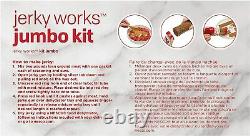 Jumbo Jerky Works Homemade Meat Beef Jerky Maker Gun Spices Seasoning Kit New