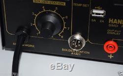 Kits 4 In1 Rework Soldering Station Hot Heat Air Gun USB Power Supply 110V 909D+