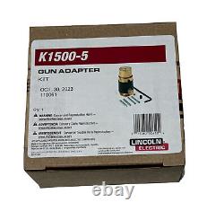 LINCOLN ELECTRIC GUN ADAPTER KIT K1500-5. Free Shipping