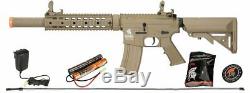 LT-15CTL-G2 GEN2 Lancer Tactical Airsoft Rifle M4 SD AEG 6mm Gun + Battery Kit