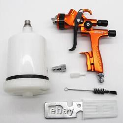 LVLP Spray Gun Gravity Feed 1.3mm Nozzle Professional Car Paint Tool Pistol Kit