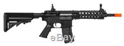 Lancer Tactical Airsoft Rifle AEG Gun Kit with Free Float Rail + Battery + Charger