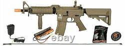 Lancer Tactical GEN2 Tan MK18 Mod0 AEG Airsoft Rifle 6mm Gun CQB Full Kit