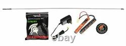 Lancer Tactical Gen 2 M4 SD Nylon Polymer AEG Airsoft Rifle 6mm Gun KIT