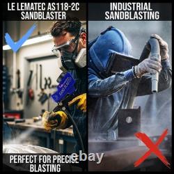 Light-Duty Sandblaster Gun Kit, Requires Air Compressor (Not Included), Hobby Sa