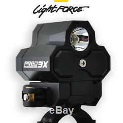 Lightforce Pred3x Rifle Gun Sight Scope Mount Hunting Led Spot Light Kit