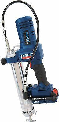 Lincoln 1264 PowerLuber Battery Powered 12V Lithium Ion Cordless Grease Gun Kit