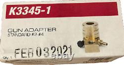 Lincoln Electric K3345-1 Gun Adapter Kit standard #2-#4