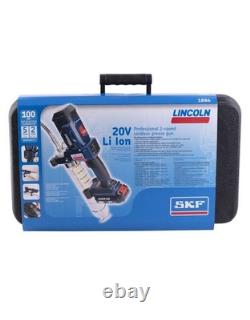 Lincoln Industrial 1886 Professional 2-speed 20V Grease Gun Kit Brand New