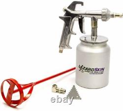 Lizard Skins Paint Gun, Super Pro Application Kit, Siphon Feed, 1 qt Cup
