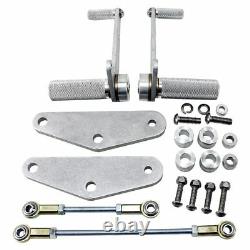 Loaded Gun XS650 Rearsets Motorcycle Foot Pegs Kit Yamaha