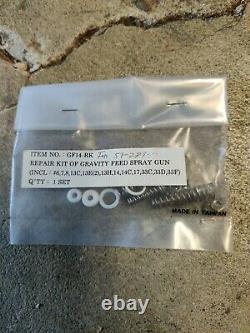 Lot of Spray Gun Repair kits and parts