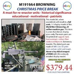 M1919A4 Full Size Browning. 30 cal Machine Gun Display Kit