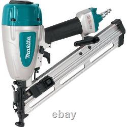 MAKITA AF635 NEW 15 Gauge 2-1/2 Air Angled Finish Nailer 34? Nail Gun Kit