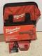 Milwaukee M12 10-ounce Caulk & Adhesive Gun Kit New 2441-20 + 6.0ah Battery