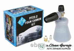 MTM Hydro Parts PF22.2 Premium Foam Cannon Complete Kit 1 Gun Hose QC's