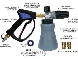MTM Hydro Professional Premium 28 Special Stainless Spray Gun & Foam Cannon Kit