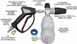 MTM Hydro Professional Premium Magnum 28 Stainless Steel Spray Gun & Cannon Kit