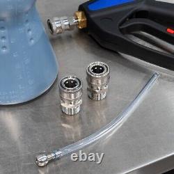 MTM PF22.2 Foam Cannon & Mosmatic Swivel Spray Gun Kit With SS Quick Connects