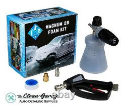 MTM PF22.2 Foam Cannon and SGS28 Swivel Gun Magnum 28 Kit New Bottle