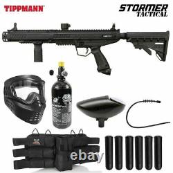 Maddog Tippmann Stormer Tactical Titanium HPA Paintball Gun Marker Starter Kit