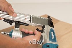 Makita Brad Nailer Nail Gun Pneumatic Air 2 Inch 18 Gauge Goggles Set Tool Kit