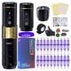 Mast Flip3 Tattoo Gun Kit Wireless Machine 7 Strokes Length Coreless Motor Pr
