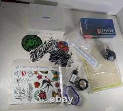 Mast Tattoo Fold2 Gun Kit Wireless 7 Strokes Length Pro Needles QP-047 Sealed