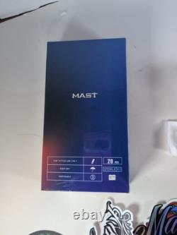 Mast Tattoo Fold2 Gun Kit Wireless 7 Strokes Length Pro Needles QP-047 Sealed