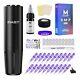 Mast Tattoo Wireless Gun Kit Rotary Pen Machine Speed Adjust Frequency Display