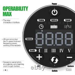 Mast Tattoo Wireless Gun Kit Rotary Pen Machine Speed Adjust Frequency Display