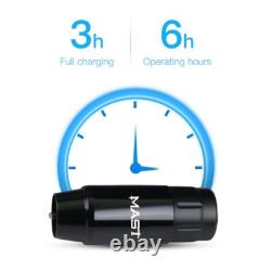 Mast Tour Tattoo Pen Kit Wireless Tattoo Machine Gun Kit with Short Tattoo Pen