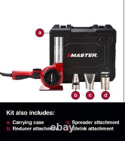 Master Appliance Hg-201D-00-K Heat Gun Kit, Electric Powered, 120V Ac