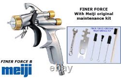 Meiji FINER FORCE with original maintenance kit Limited sale spray gun R T B