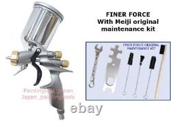 Meiji FINER FORCE with original maintenance kit Limited sale spray gun R T B