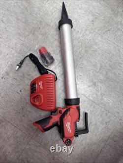 Milwaukee 2442-21 M12 Sausage Caulk Gun Kit Red