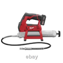 Milwaukee 2446-21XC M12 Cordless LITHIUM-ION Grease Gun Kit New
