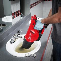 Milwaukee 2572B-21 M12 12V Airsnake Drain Cleaning Air Gun Kit with Attachments