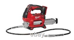 Milwaukee 2646-22CT M18 2-Speed Cordless Grease Gun Kit with 2 Batteries