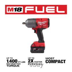 Milwaukee 2767-22GR M18 FUEL 18V High Tourque Impact Wrench / Grease Gun Kit