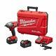 Milwaukee 2861 M18 Fuel Mid Torque Impact Gun Wrench Kit With 2 Batteries Charger